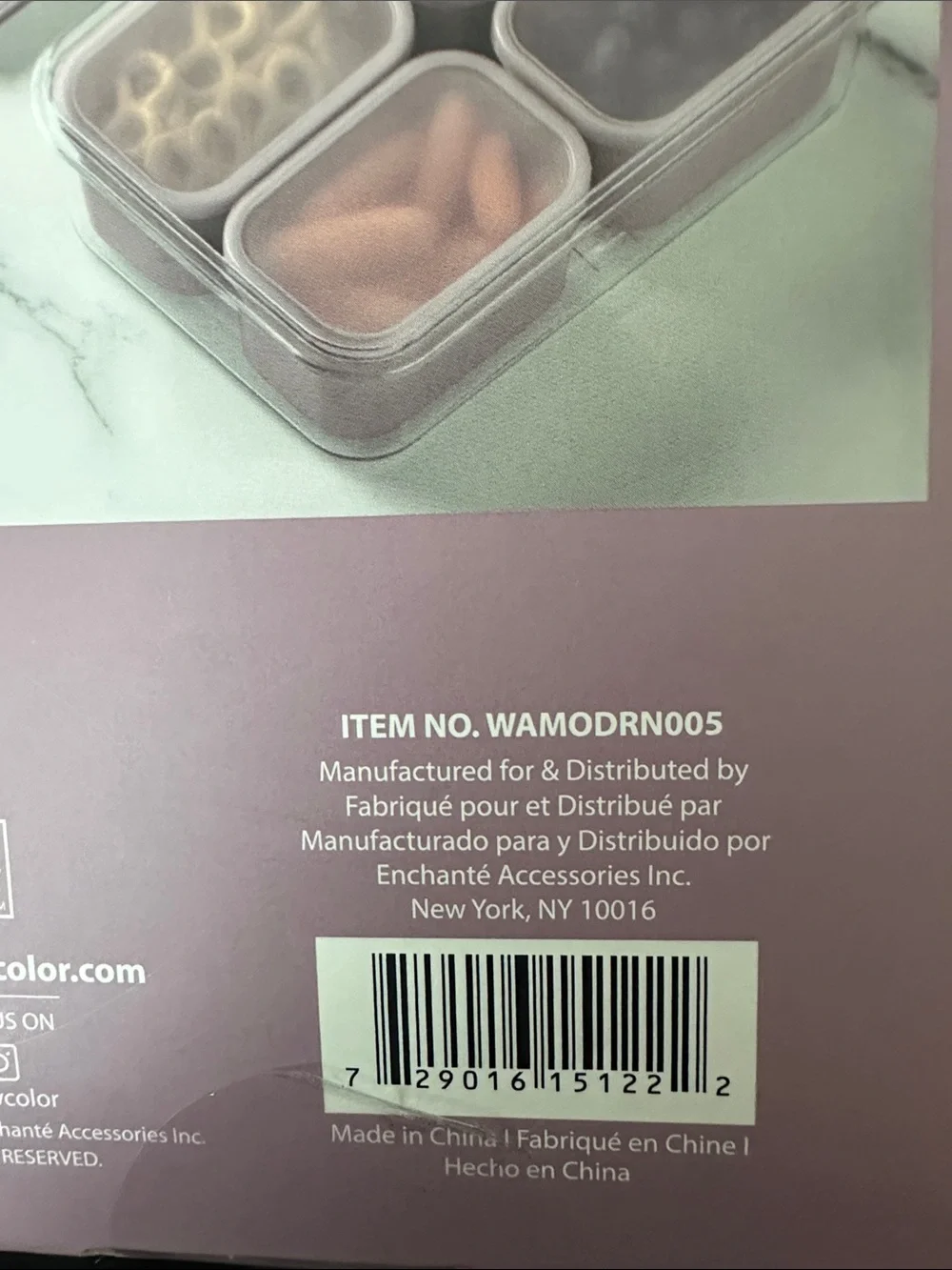 Pink Snack Box - 4 Compartment Leakproof Food Storage